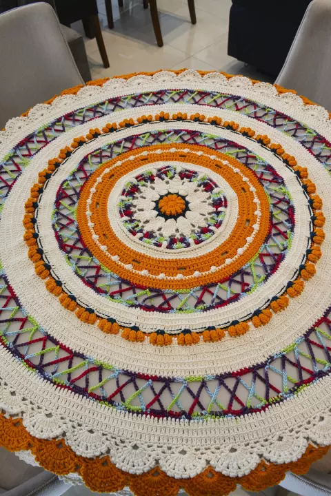 Toalha de Mesa Policromática