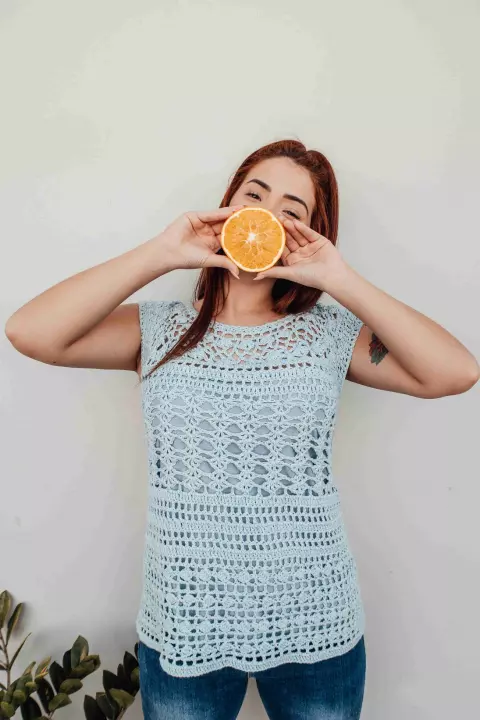Bata Azul-Claro