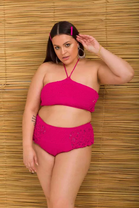 Biquíni Rosa-Choque