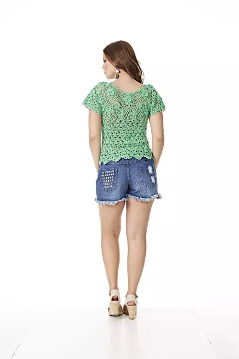 Blusa Hortelã