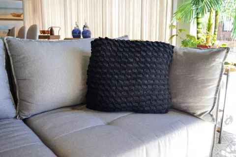 Almofada Pérola Negra