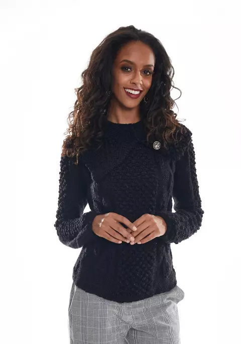 Blusa Preta Mollet
