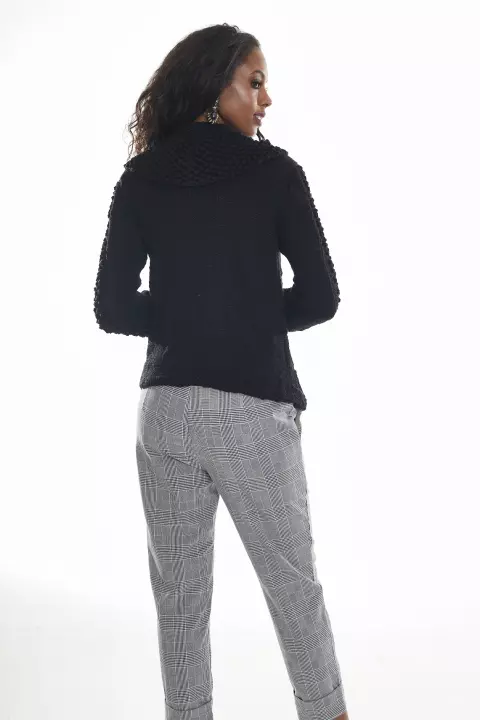 Blusa Preta Mollet