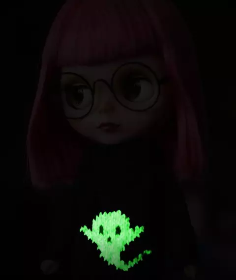 Suéter Fantasminha Glow