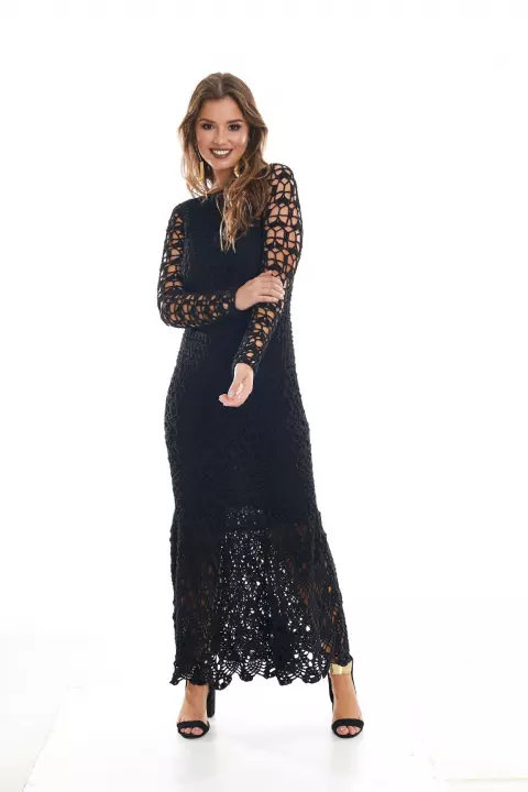 Vestido Longo Preto