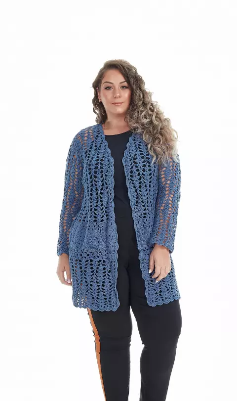 Casaco Plus Size
