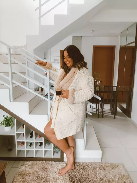 Robe com Pelo