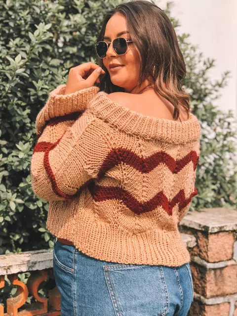 Blusa Chevron