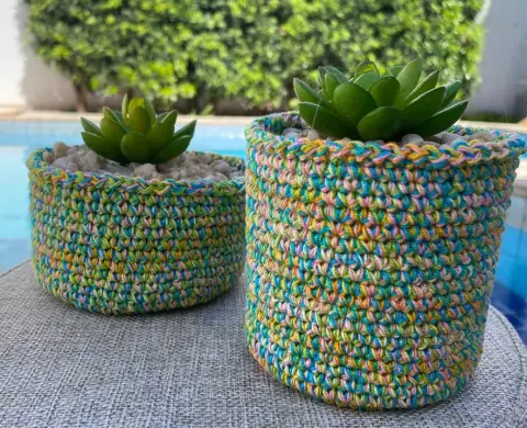Conjunto Cachepôs Cléa