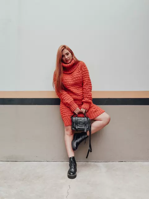 Vestido Tijolo