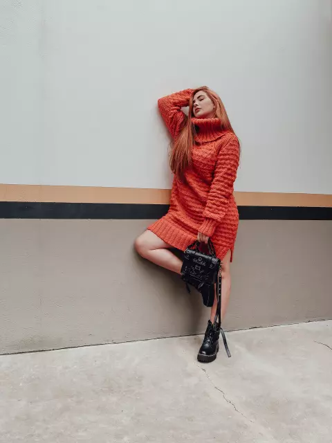 Vestido Tijolo