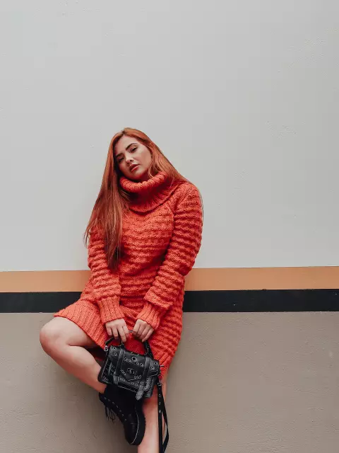 Vestido Tijolo