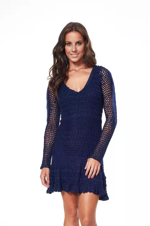 Vestido com Franja
