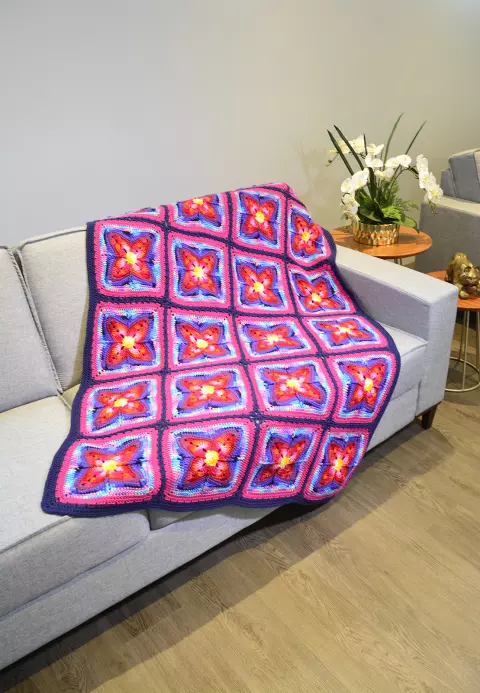 Manta Violeta