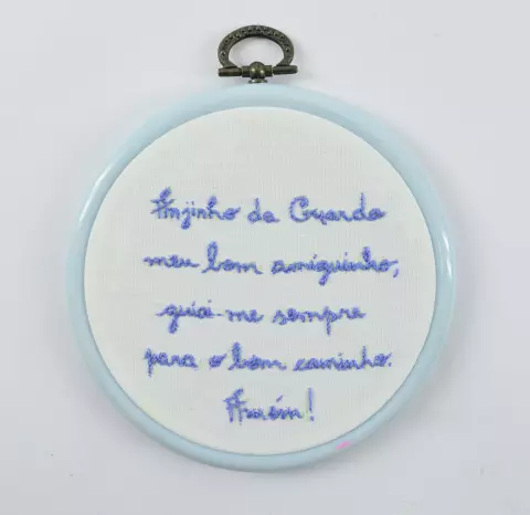Bordado Anjinho da Guarda
