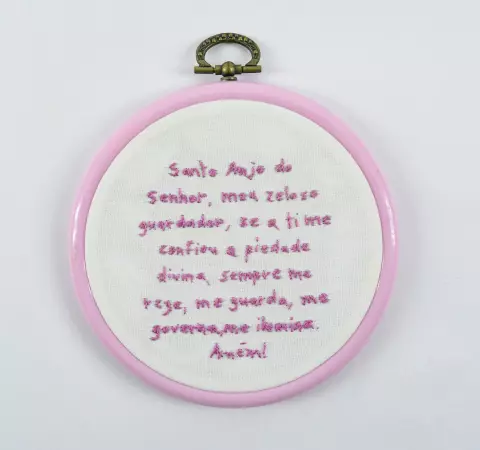 Bordado Santo Anjo