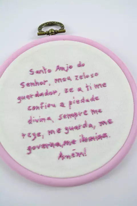 Bordado Santo Anjo