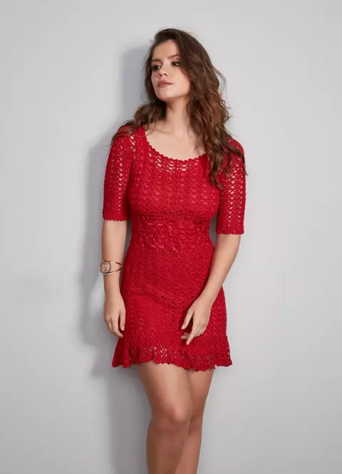Vestido Carmim