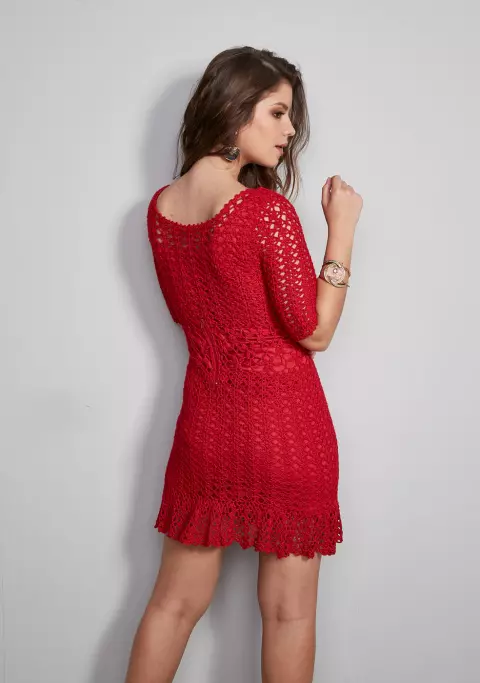 Vestido Carmim