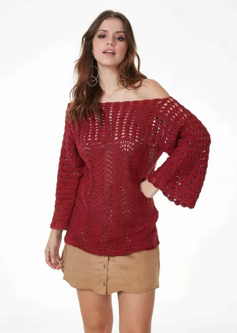 Blusa Marsala