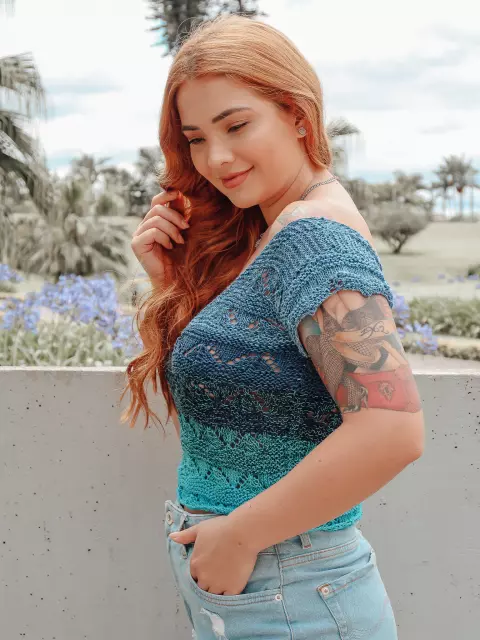 Blusinha Tropical