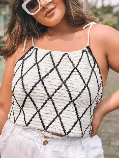 Cropped Alcinha
