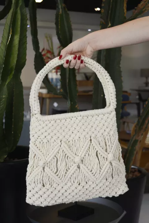 Bolsa Macramê