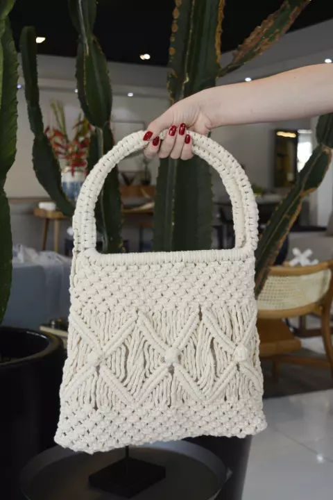 Bolsa Macramê