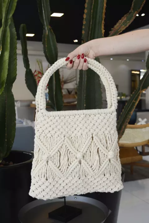 Bolsa Macramê