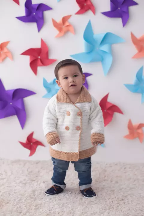 Casaco com Botões Infantil