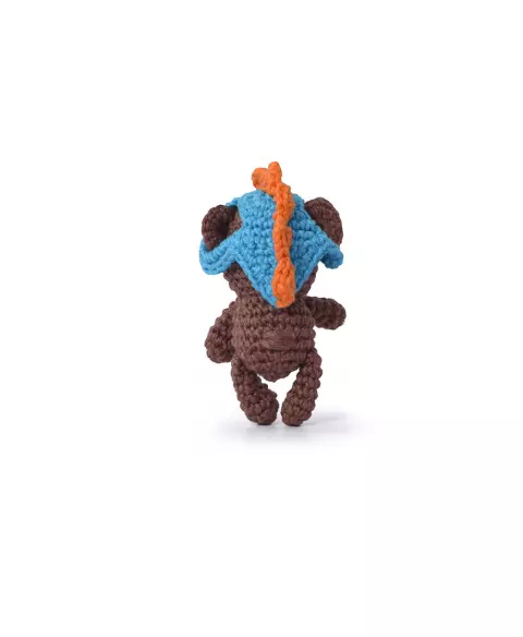 Menino João com Mascote