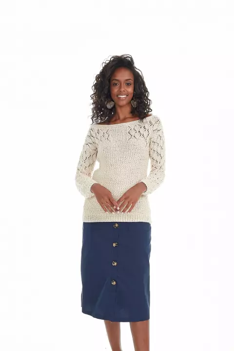 Blusa Porcelana