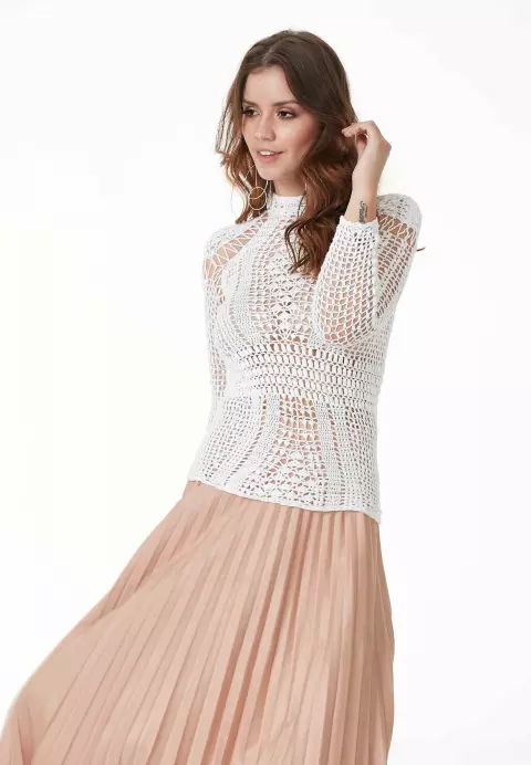 Blusa Rendada