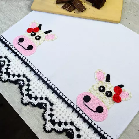 Pano de Prato Cow