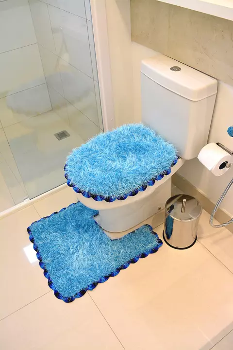 JOGO DE BANHEIRO DECORE OCEANO