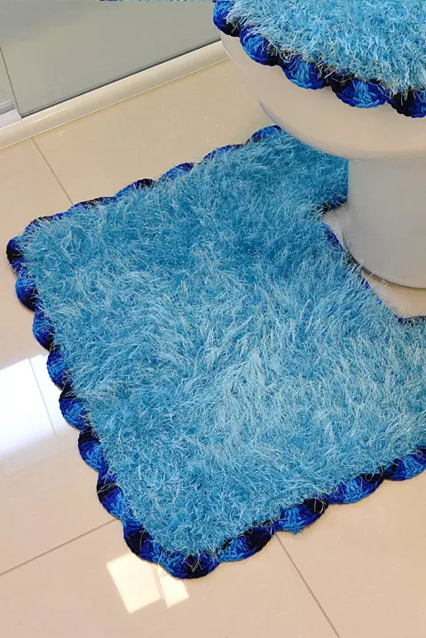 JOGO DE BANHEIRO DECORE OCEANO