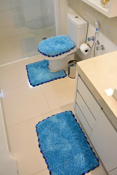 JOGO DE BANHEIRO DECORE OCEANO
