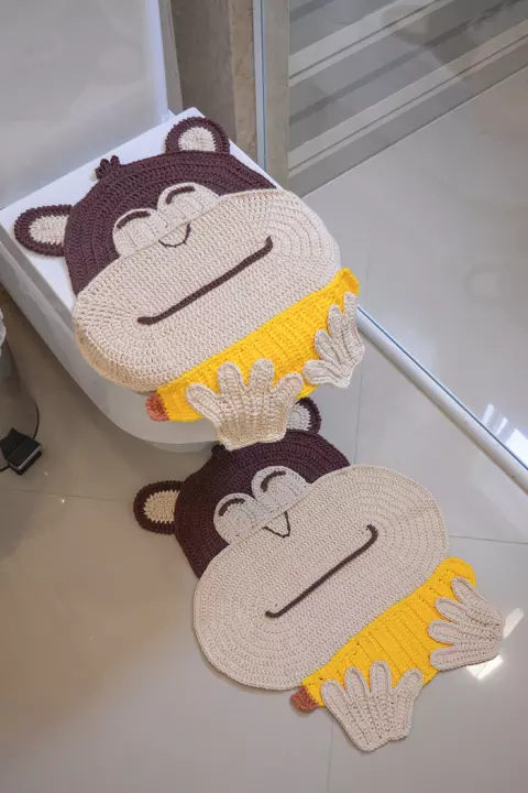 Jogo de Banheiro Macaquinhos