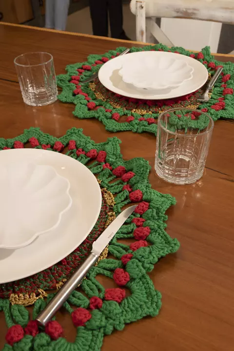 Sousplat Santa Claus