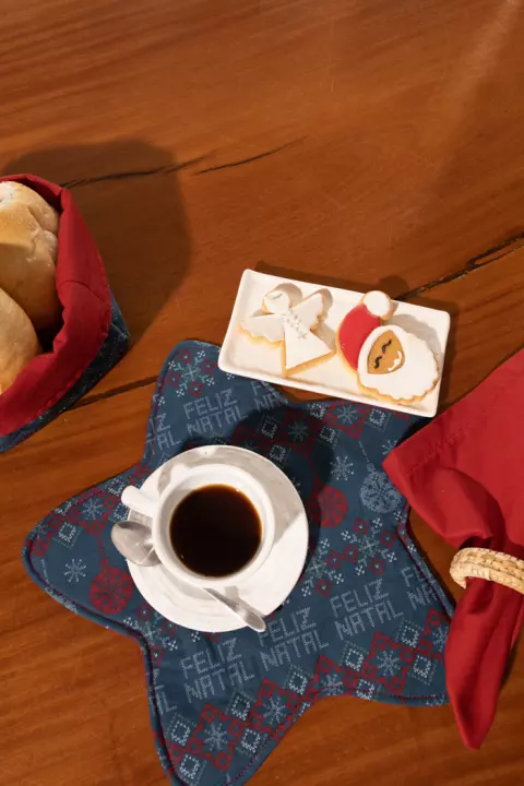 Mug Rug Noite Estrelada