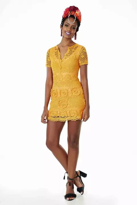 Vestido Cenoura