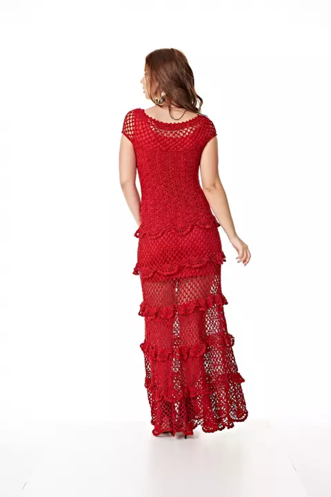 Vestido Longo de Pala