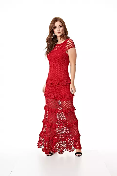 Vestido Longo de Pala