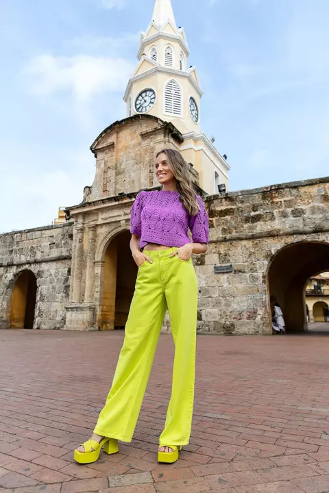 Blusa Roxo Cítrico