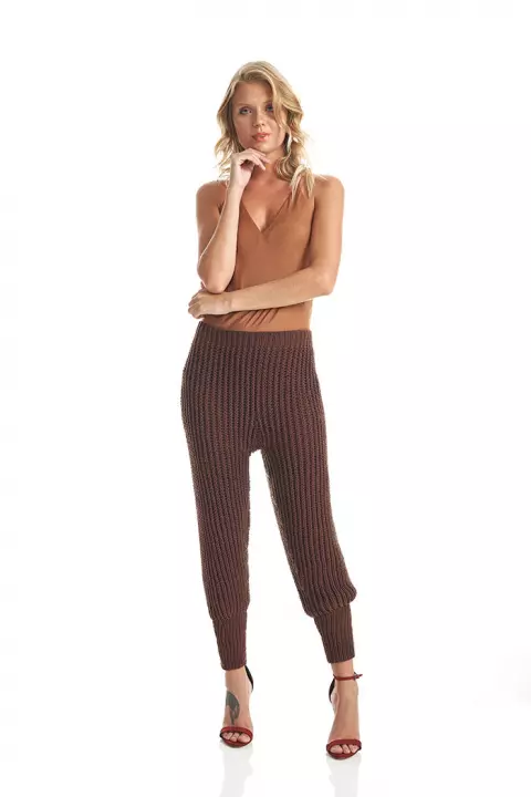 Calça Tabaco