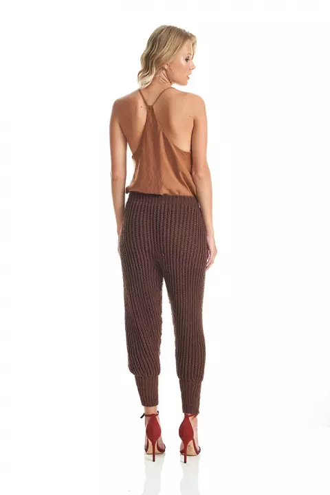 Calça Tabaco