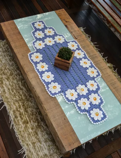 Trilho de Mesa Margaridas