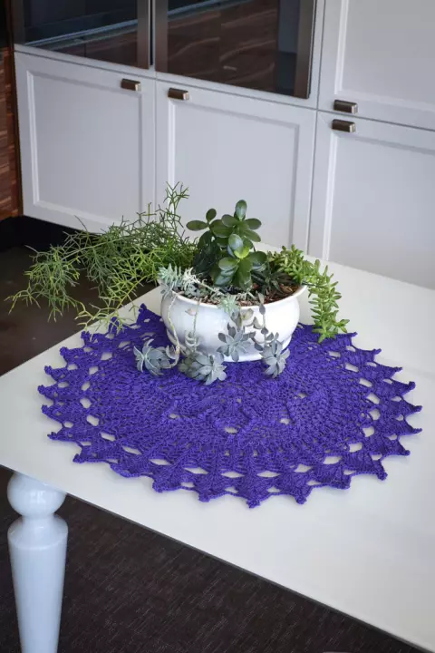 Centro de Mesa Violeta