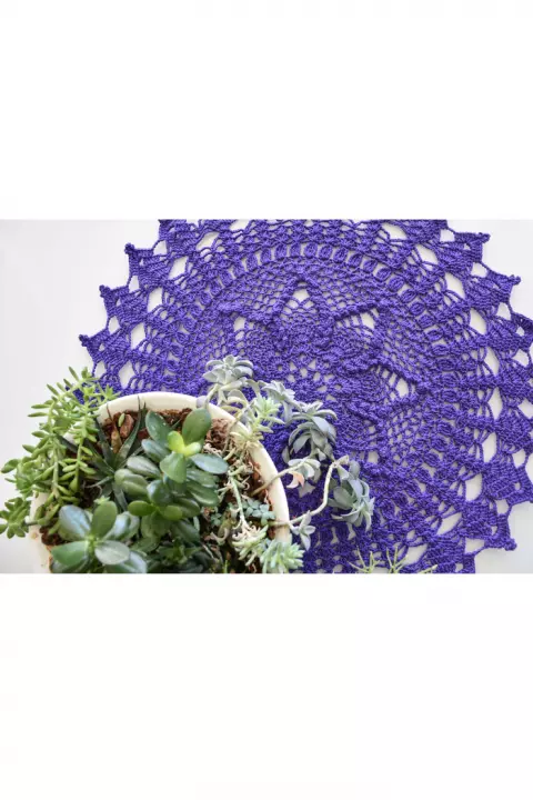 Centro de Mesa Violeta