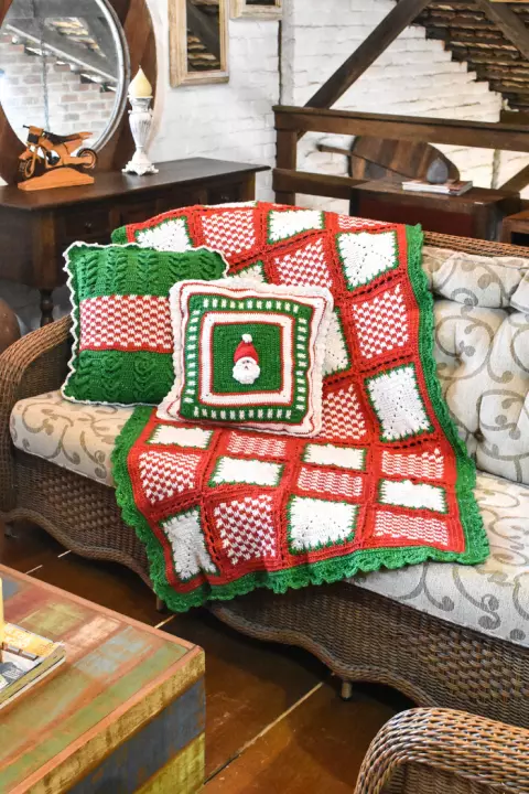 Conjunto de Sofá Papai Noel